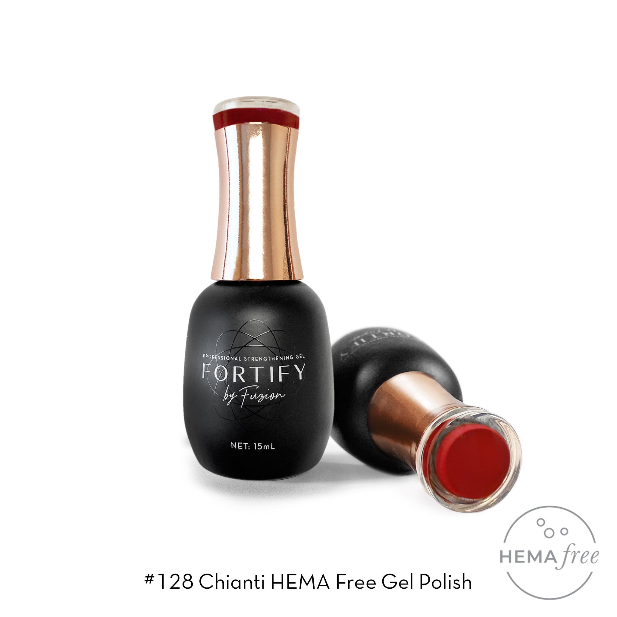 HEMA Free Gel Polish | Fortify by Fuzion | Chianti Colour #128