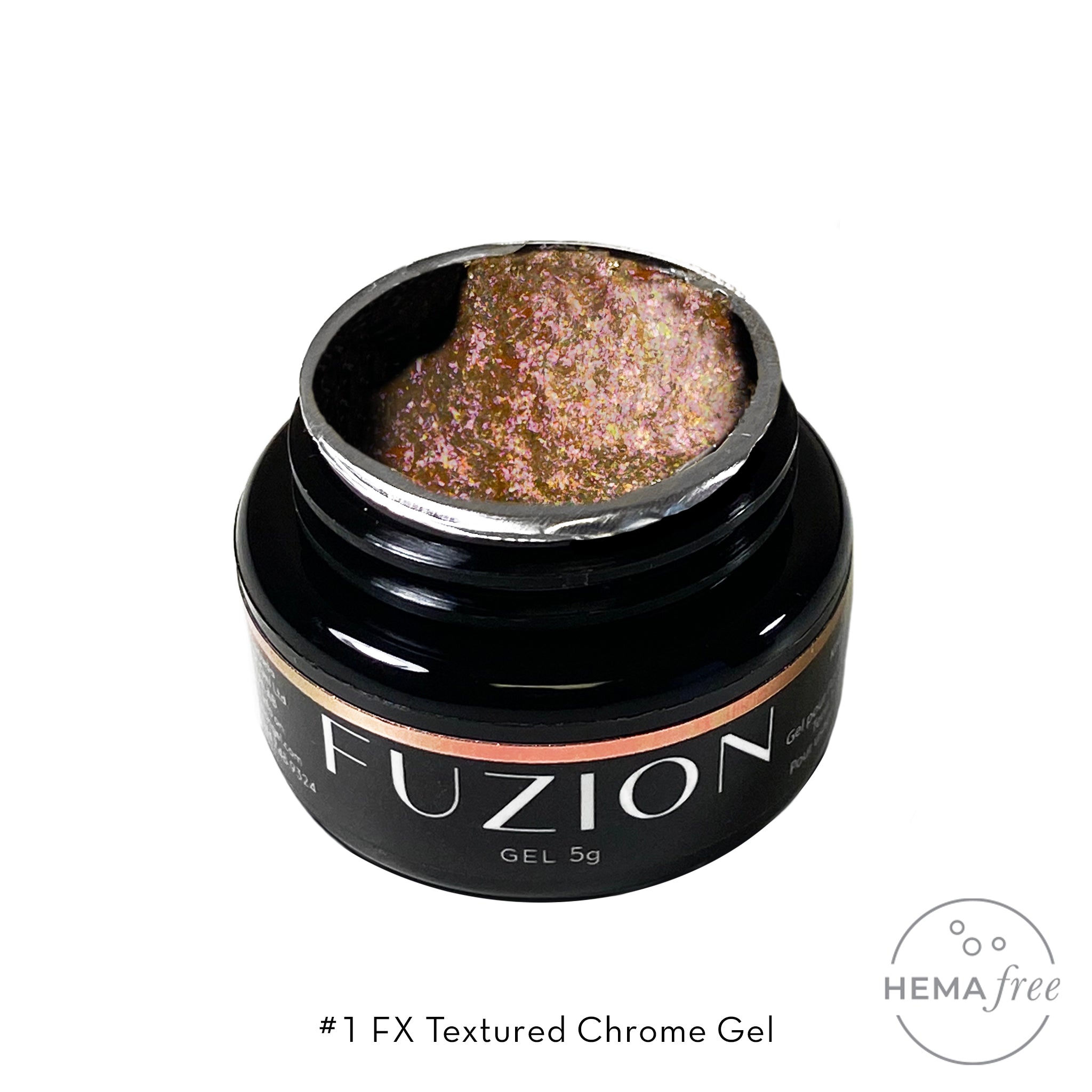 FX Textured Chrome Gel | Shade #1 - 5g Jar | Fuzion FX