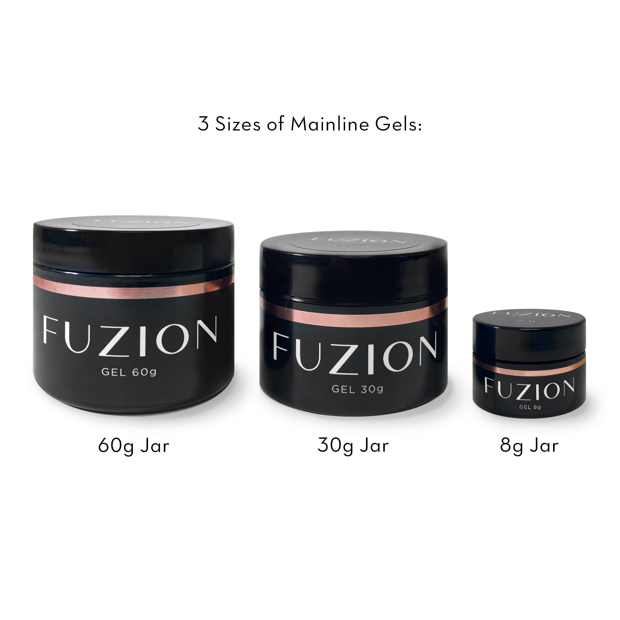 Five | Clear UV/LED Builder Gel | Available in both UV/LED and UV