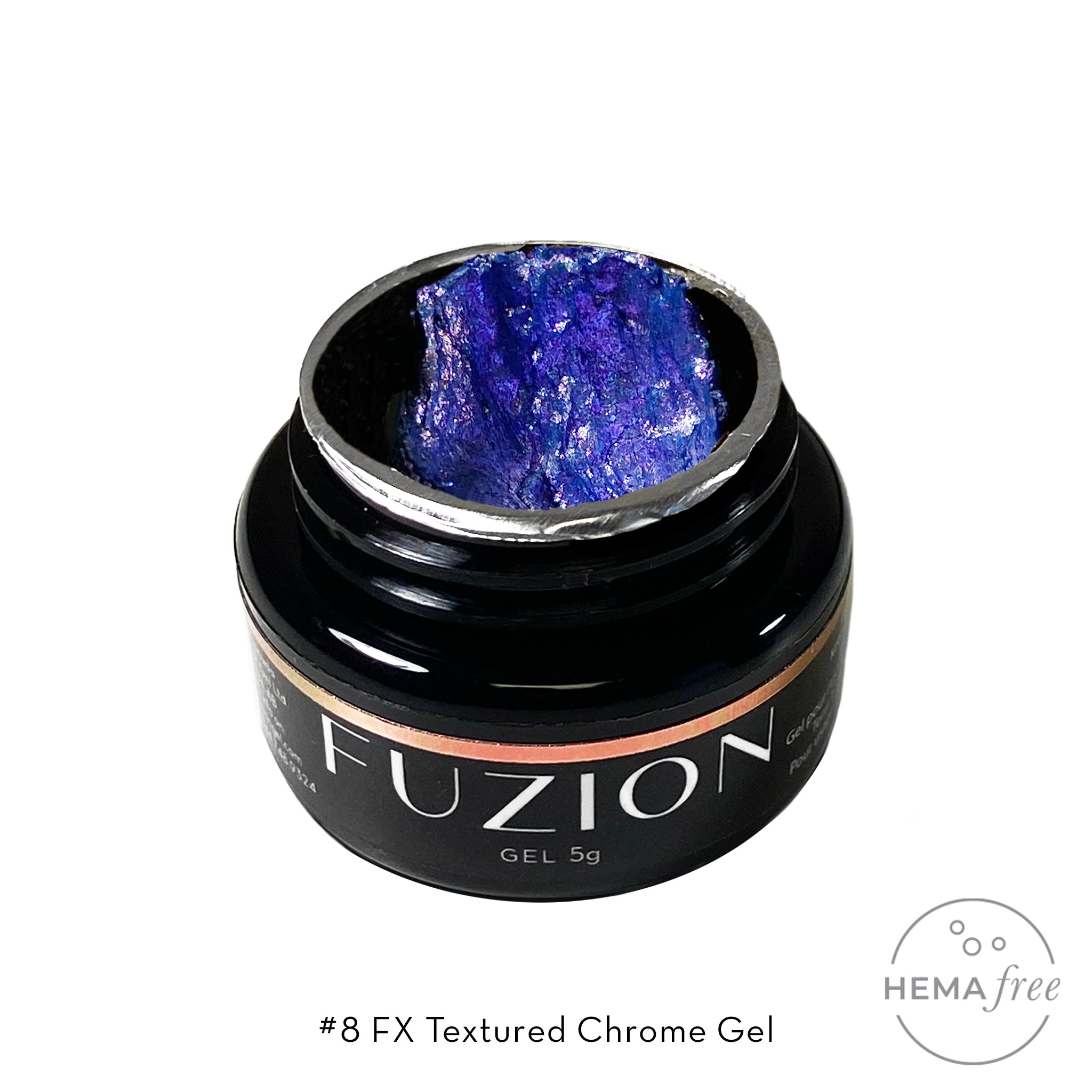 FX Textured Chrome Gel | Shade #8 - 5g Jar | Fuzion FX