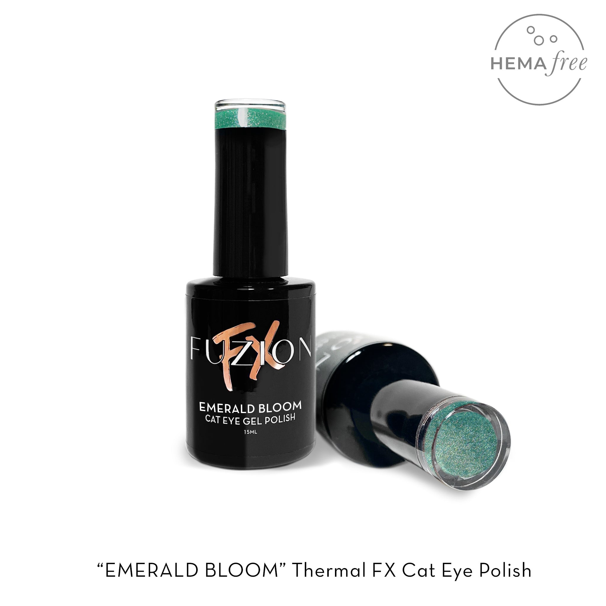 Emerald Bloom Cat Eye FX Gel Polish | 15ml | Fuzion FX
