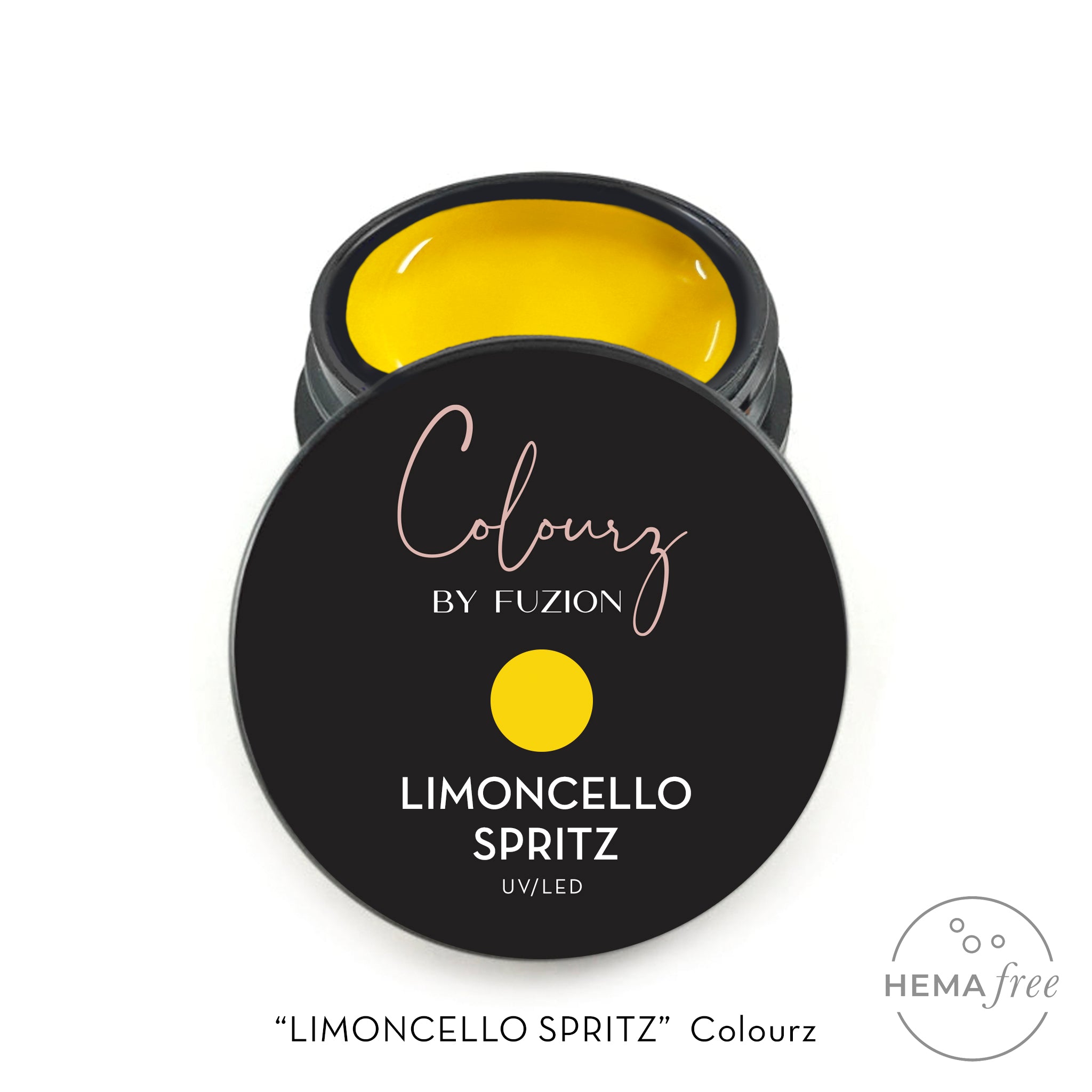 Limoncello Spritz | Fuzion Colourz UV/LED Gel 8g Jar