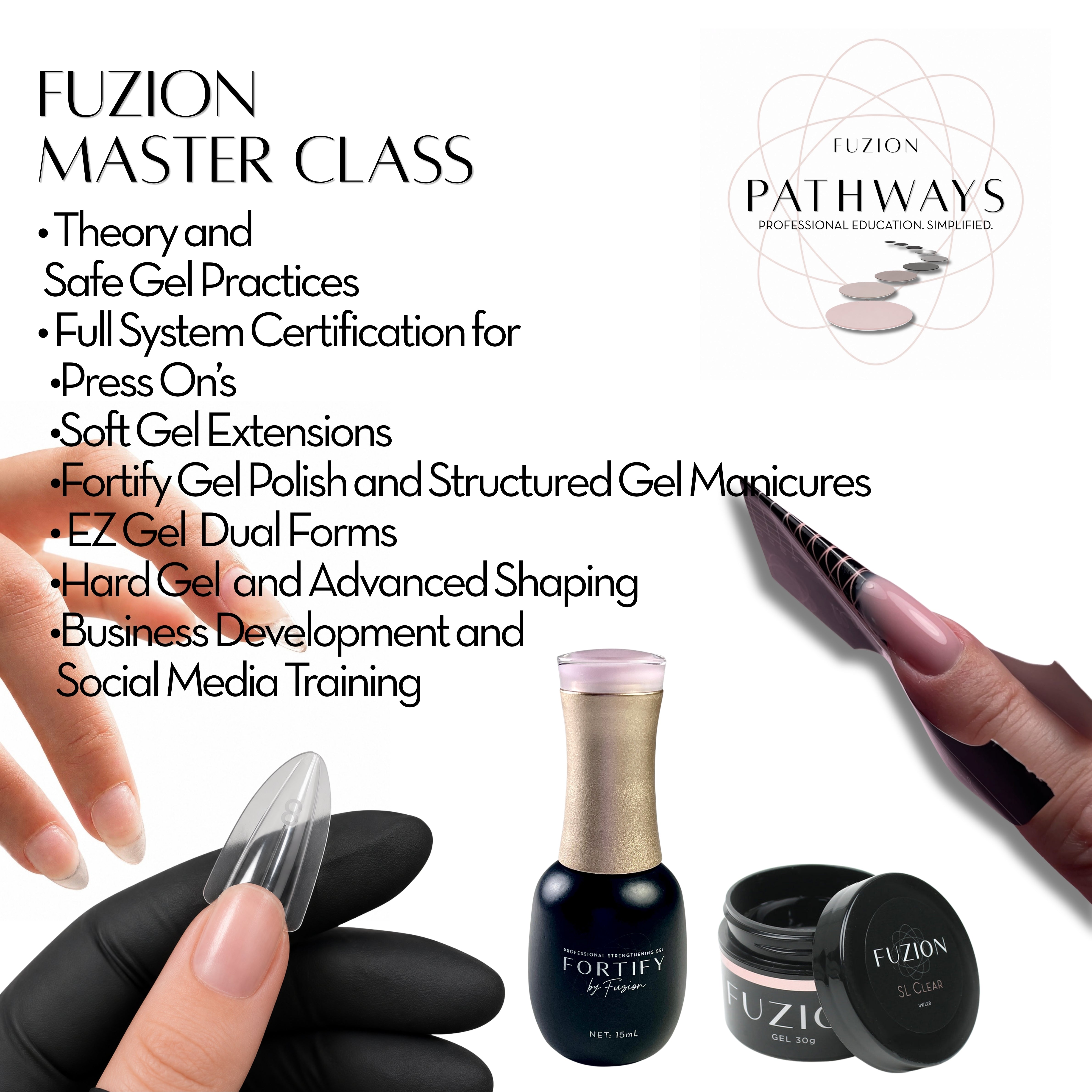 Online Fuzion Master Class Professional Nail Certification