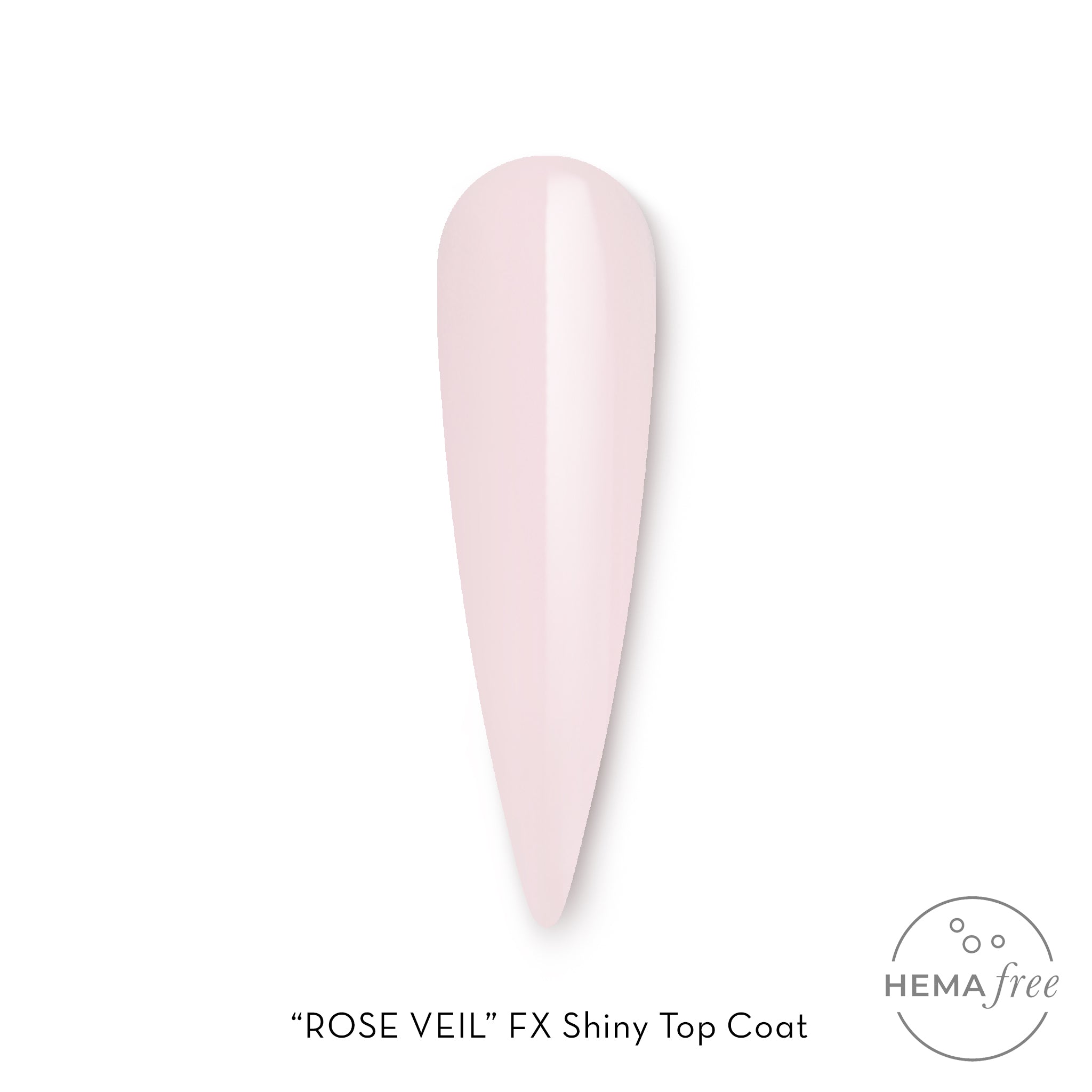 FX Veil Top Coat ~ Rose | FX by Fuzion 15ml
