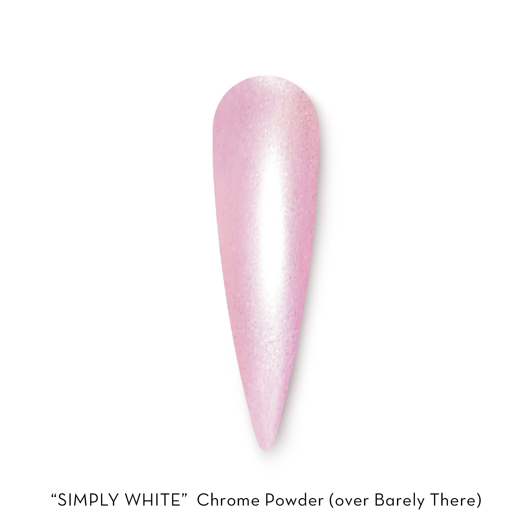 Simply White Pearl Chrome Powder