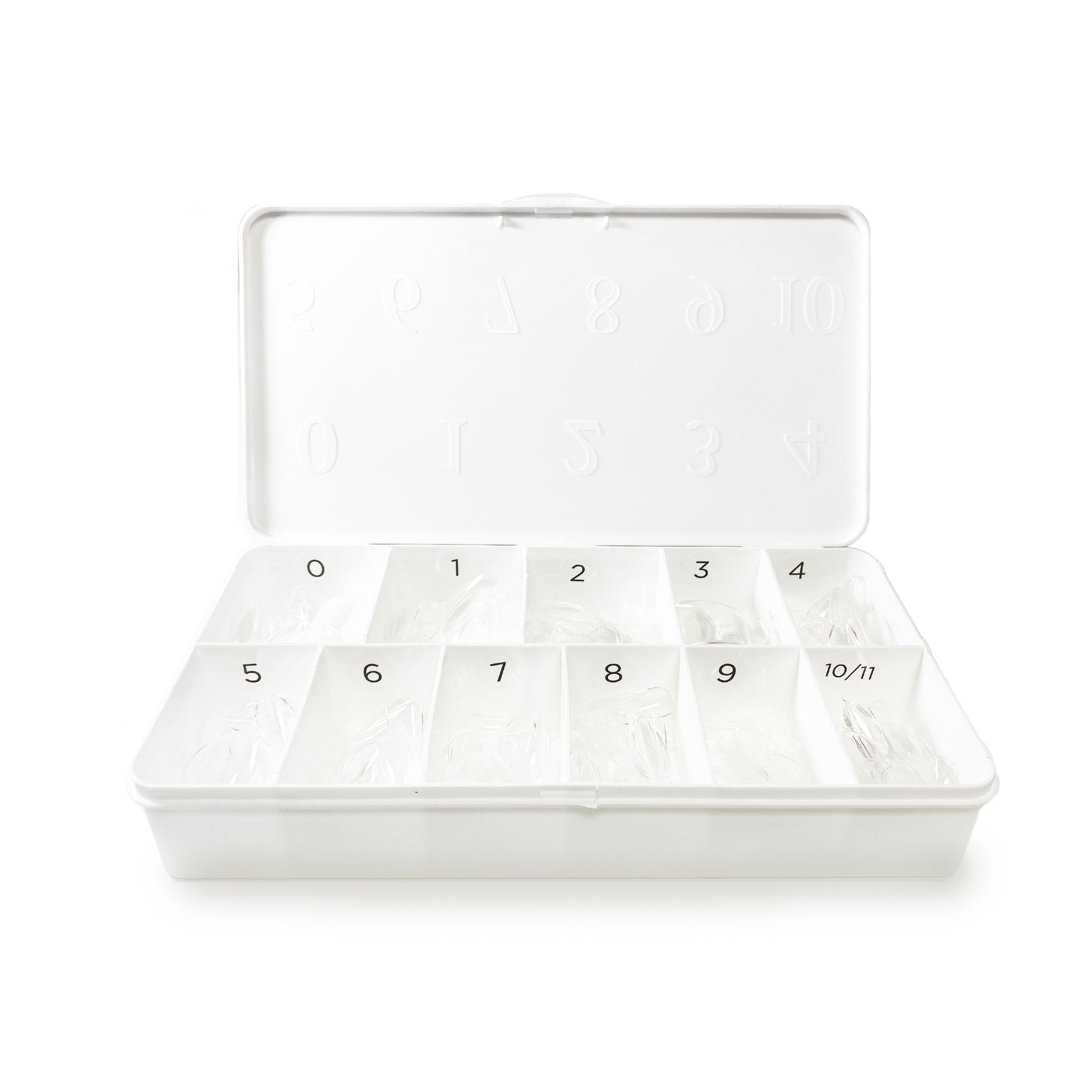 Soft Gel Tips | Square Short Clear - 600pk