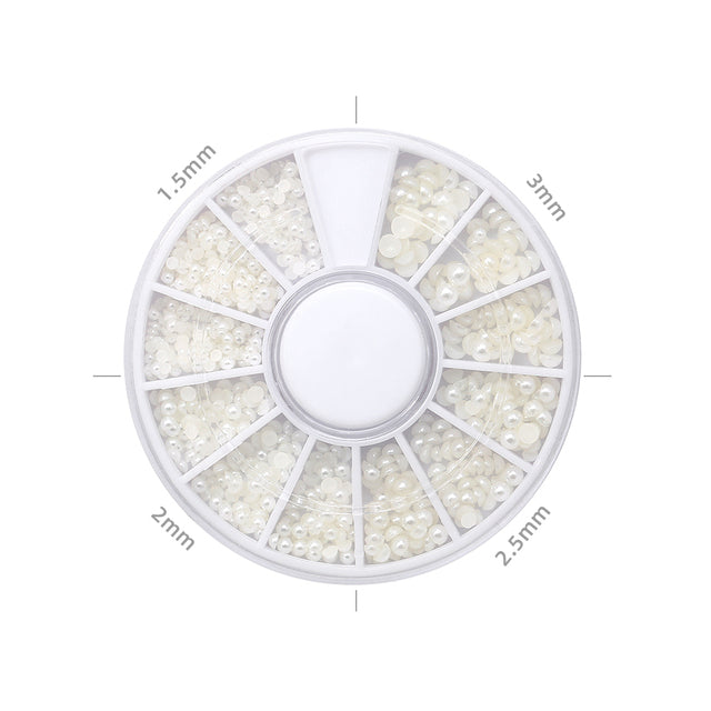 Pearl Beads in Ass't Sizes and Colours | 3D Embellishments