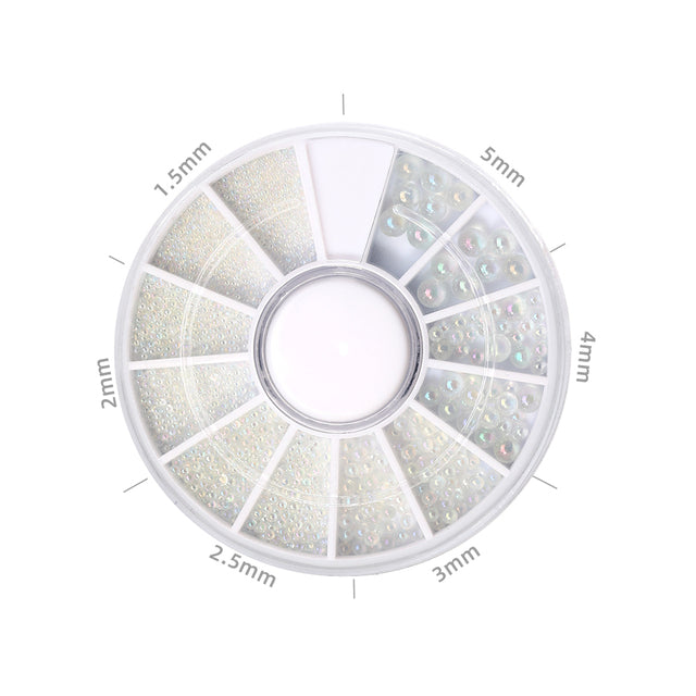 Pearl Beads in Ass't Sizes and Colours | 3D Embellishments