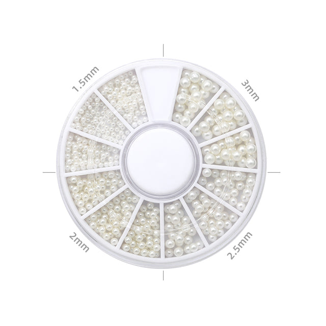 Pearl Beads in Ass't Sizes and Colours | 3D Embellishments