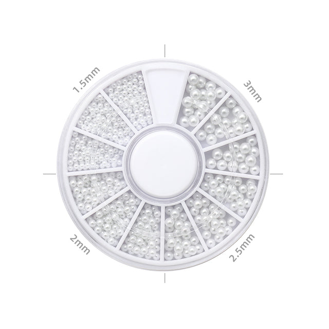 Pearl Beads in Ass't Sizes and Colours | 3D Embellishments