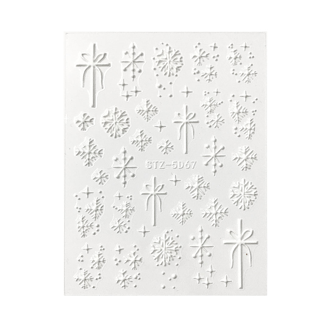 Snowflakes Snowflakes Everywhere! ~ Self Adhesive Decals | Lula Beauty