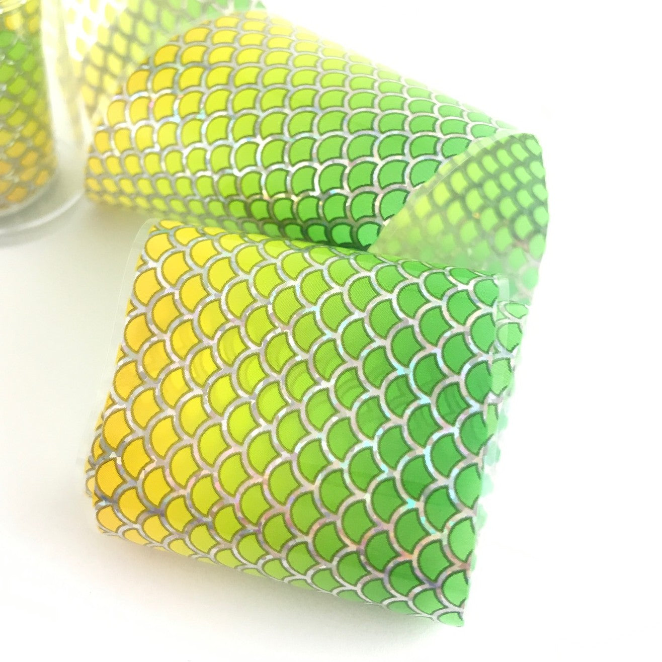 Lemon & Lime Mermaid Scales | Transfer Foil