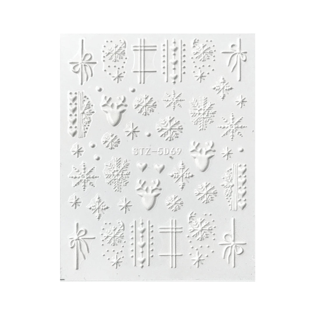 Snowflakes Snowflakes Everywhere! ~ Self Adhesive Decals | Lula Beauty