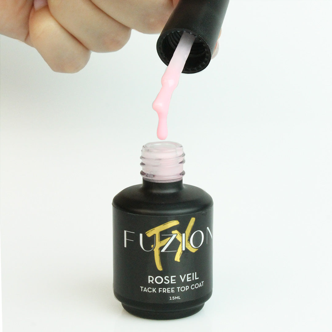 FX Veil Top Coat ~ Rose | FX by Fuzion 15ml