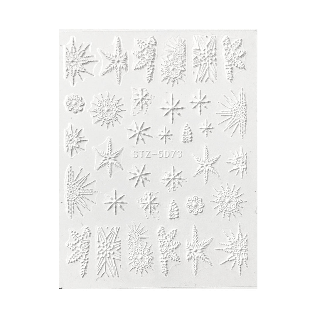 Snowflakes Snowflakes Everywhere! ~ Self Adhesive Decals | Lula Beauty