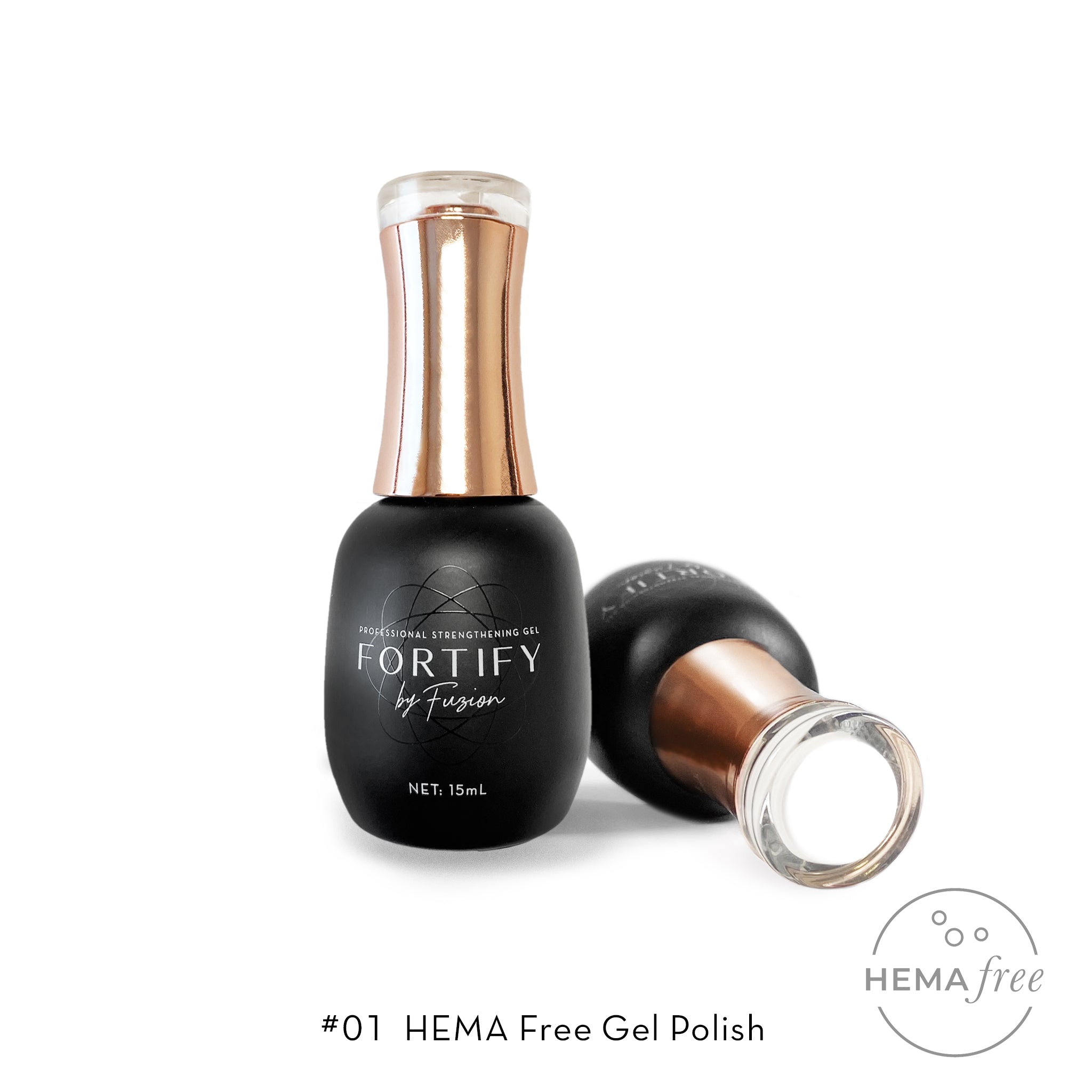HEMA Free Gel Polish | Fortify by Fuzion | Colour 01