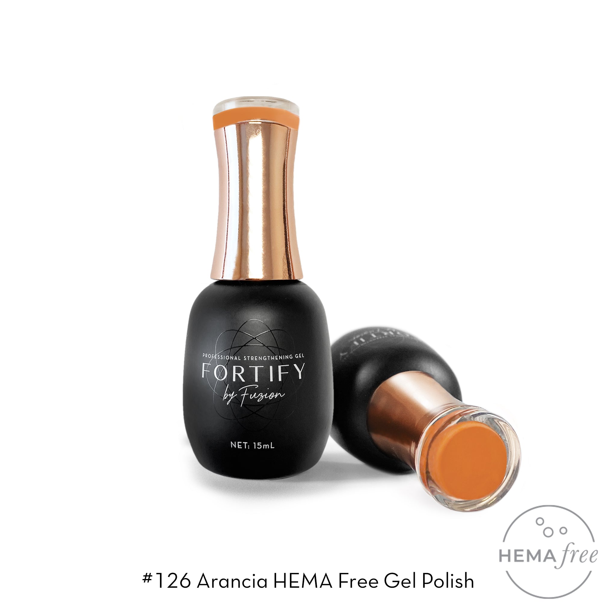 HEMA Free Gel Polish | Fortify by Fuzion | Arancia Colour #126