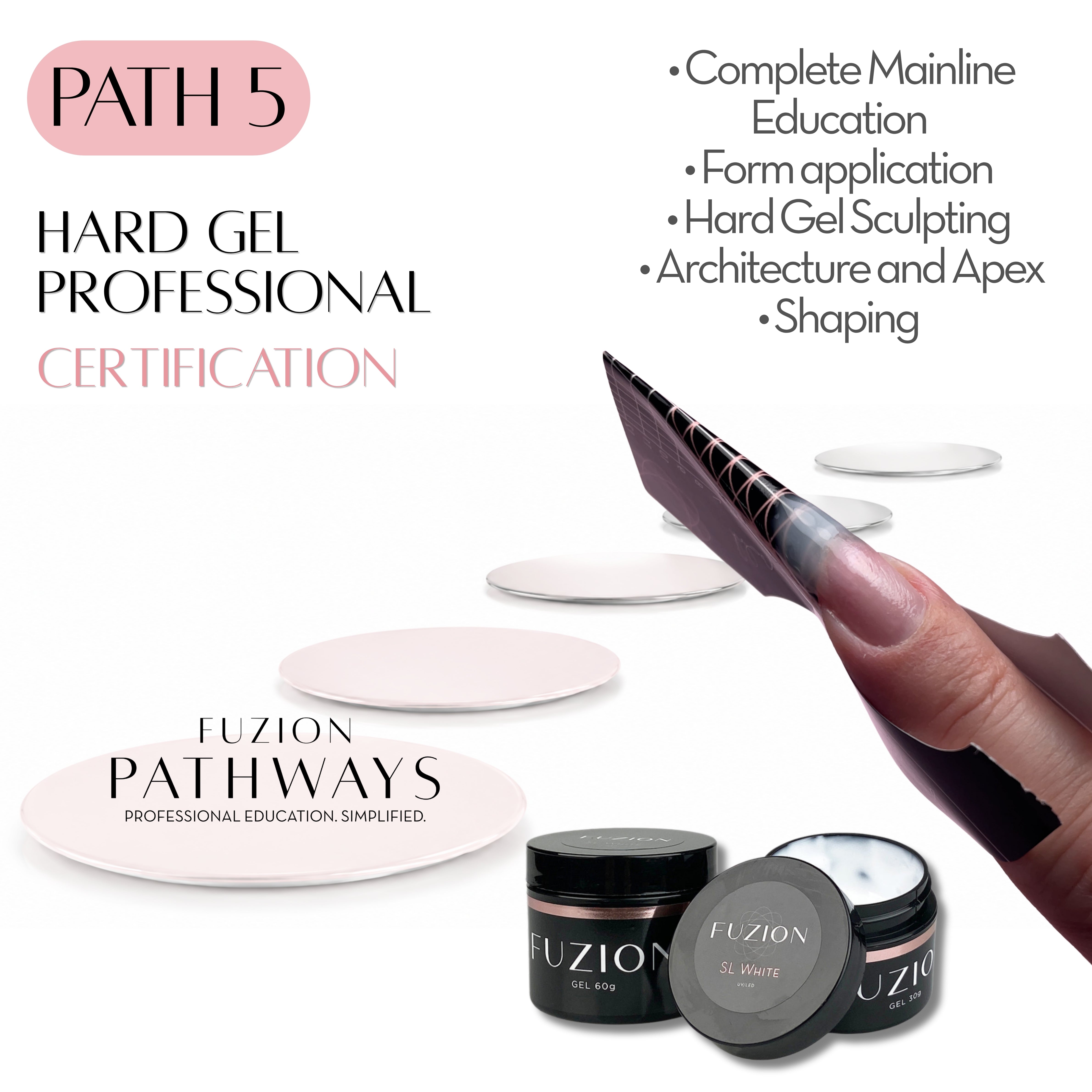 Path 5 - Fuzion Hard Gel professional Certification