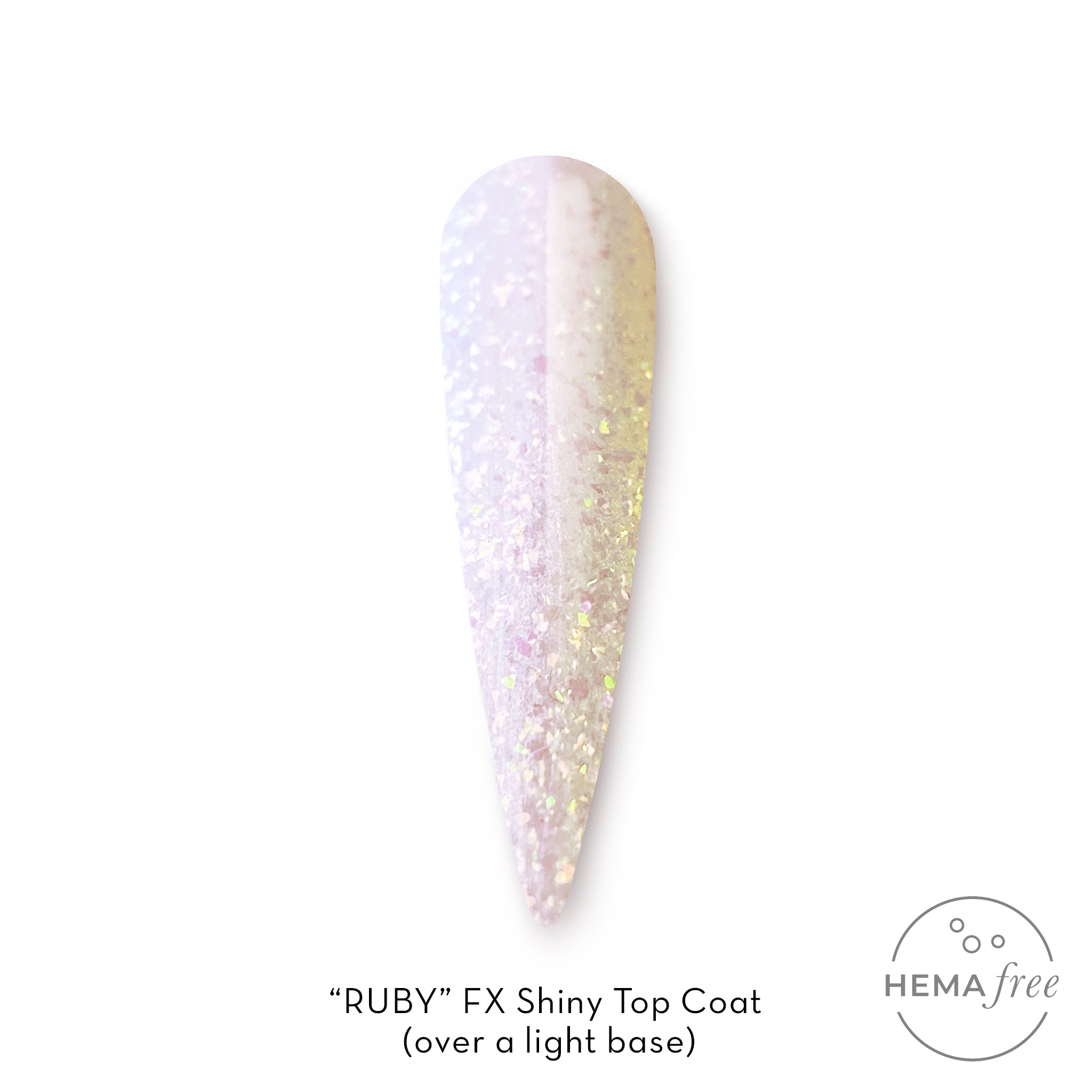 FX Shiny Flake Topcoat ~ Ruby | FX by Fuzion