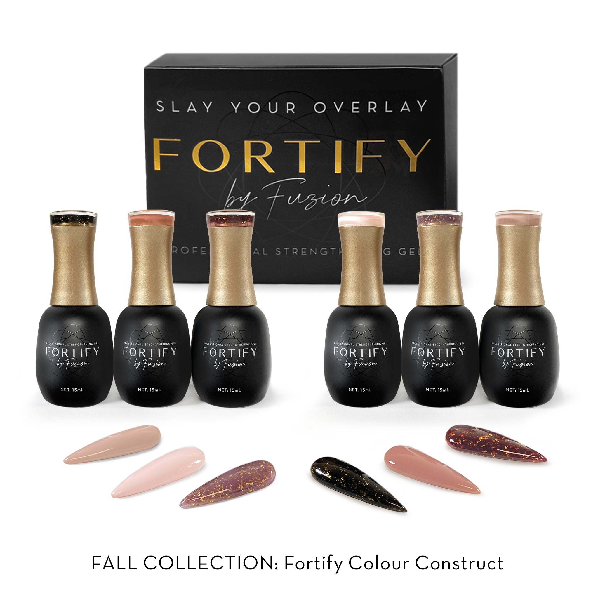 Fall Fortify Colour Construct Collection | Fortify by Fuzion 6x15ml