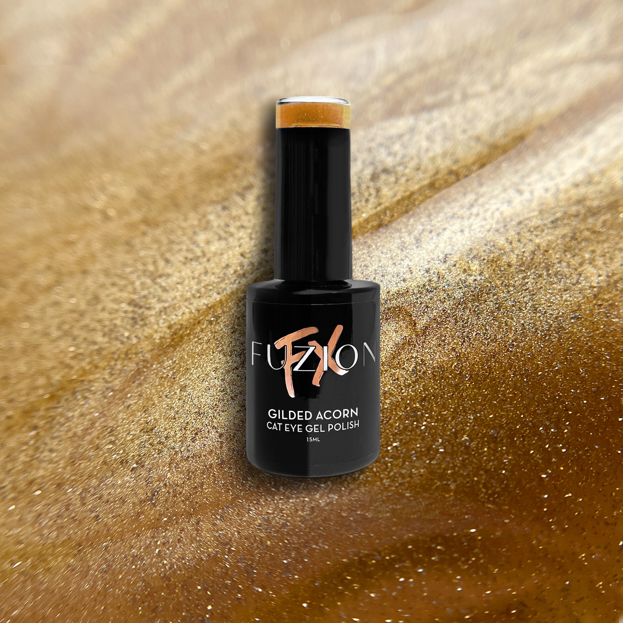 Gilded Acorn Cat Eye FX Gel Polish | 15ml | Fuzion FX