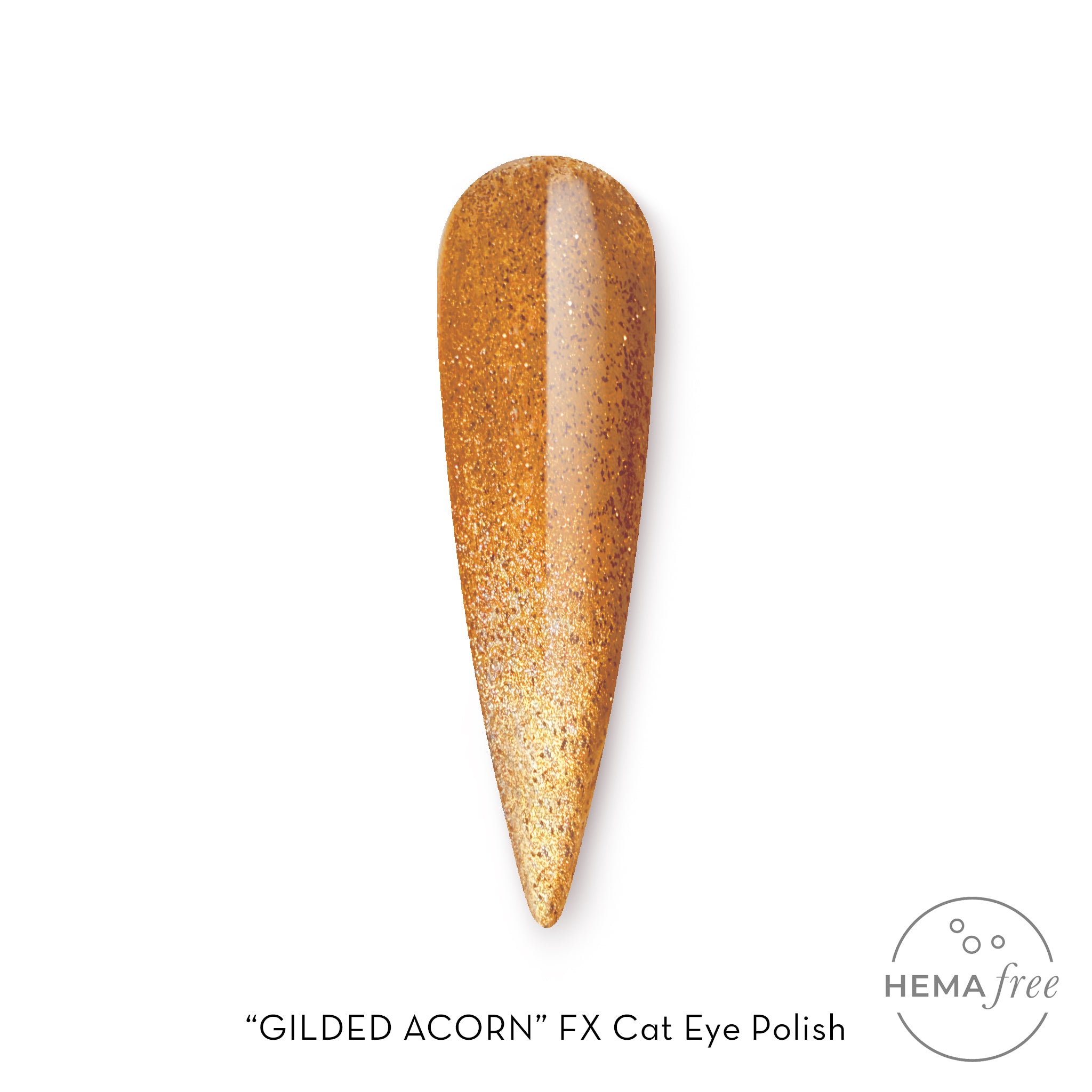 Gilded Acorn Cat Eye FX Gel Polish | 15ml | Fuzion FX