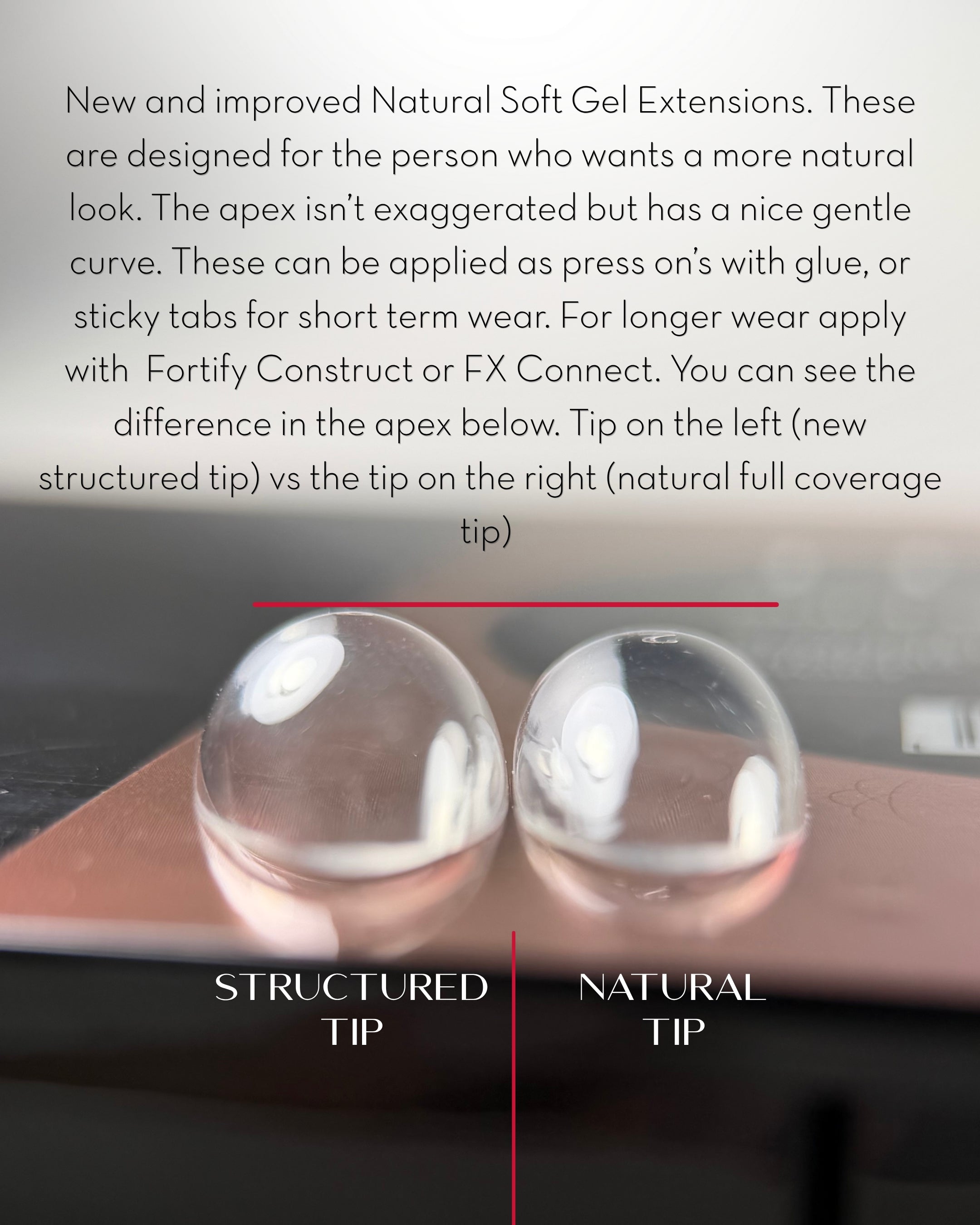 Natural Soft Gel Extensions | Fuzion FX Connect