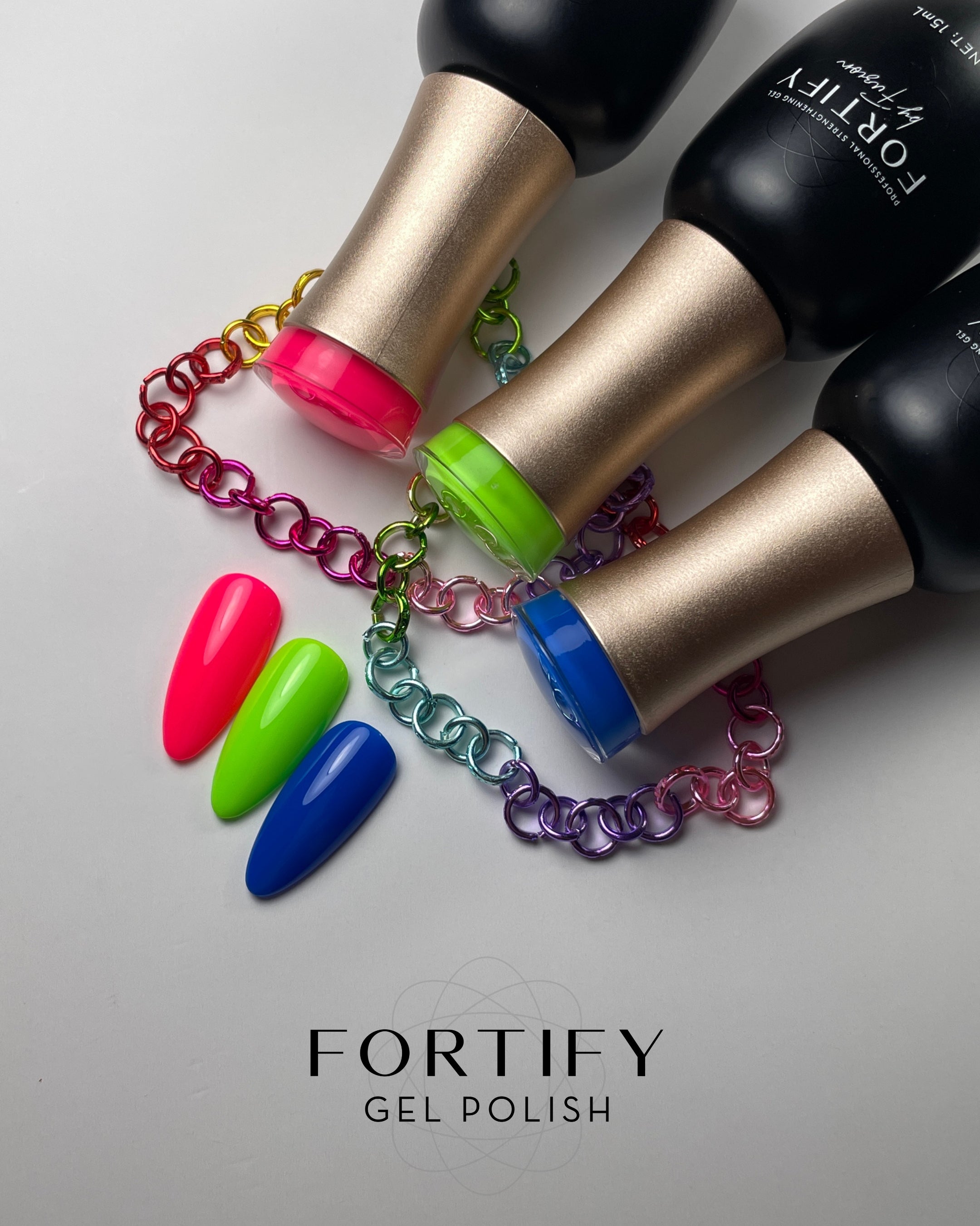 HEMA Free Gel Polish | Fortify by Fuzion | Colour 134 Pulse - Pre-Order -> Ships June 15th