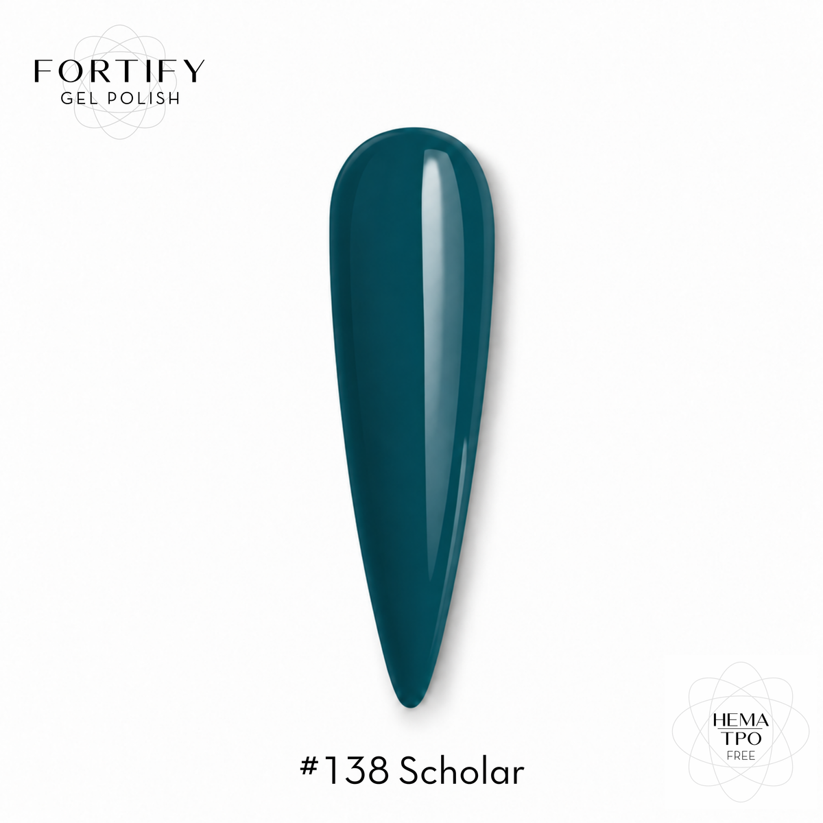 HEMA Free Gel Polish | Fortify by Fuzion | Colour 138 Scholar