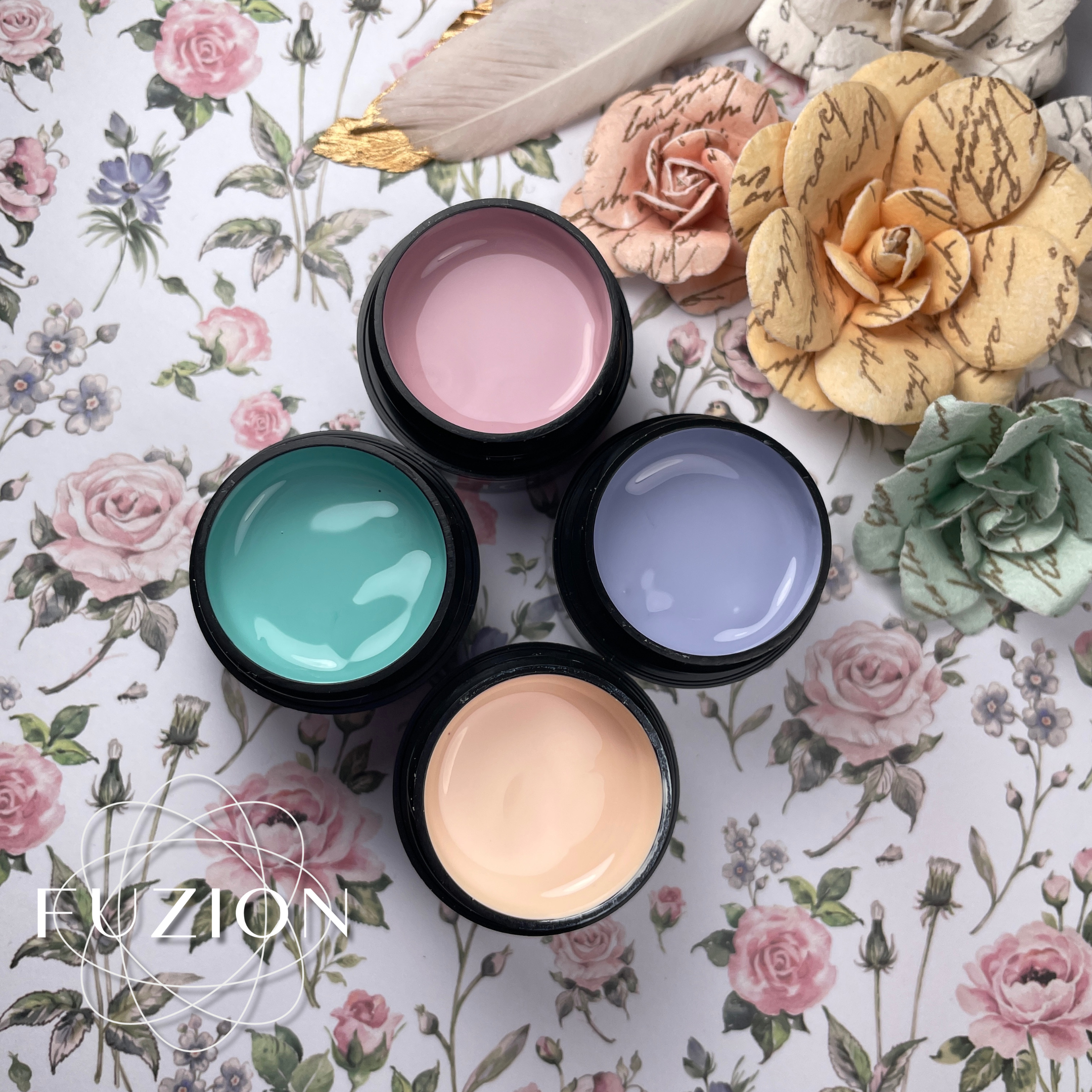 Spring Whisper Collection | 6pc Collection Potted Hard Gel & Chromes