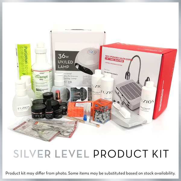 Professional Nail Tech Training In-Person 1 on 1- Silver Level - Includes Product Kit