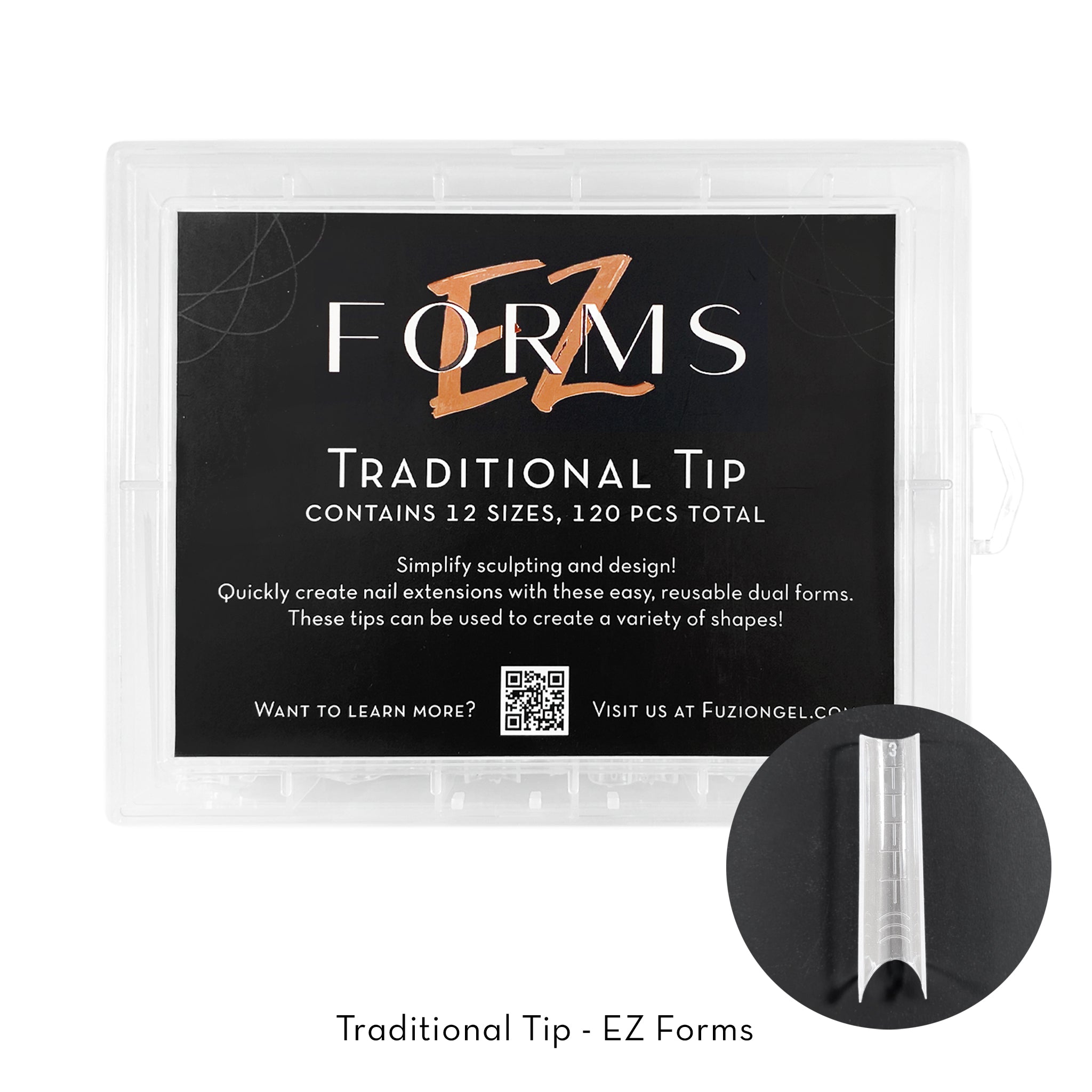 Traditional Tip EZ Forms | 120pc Box