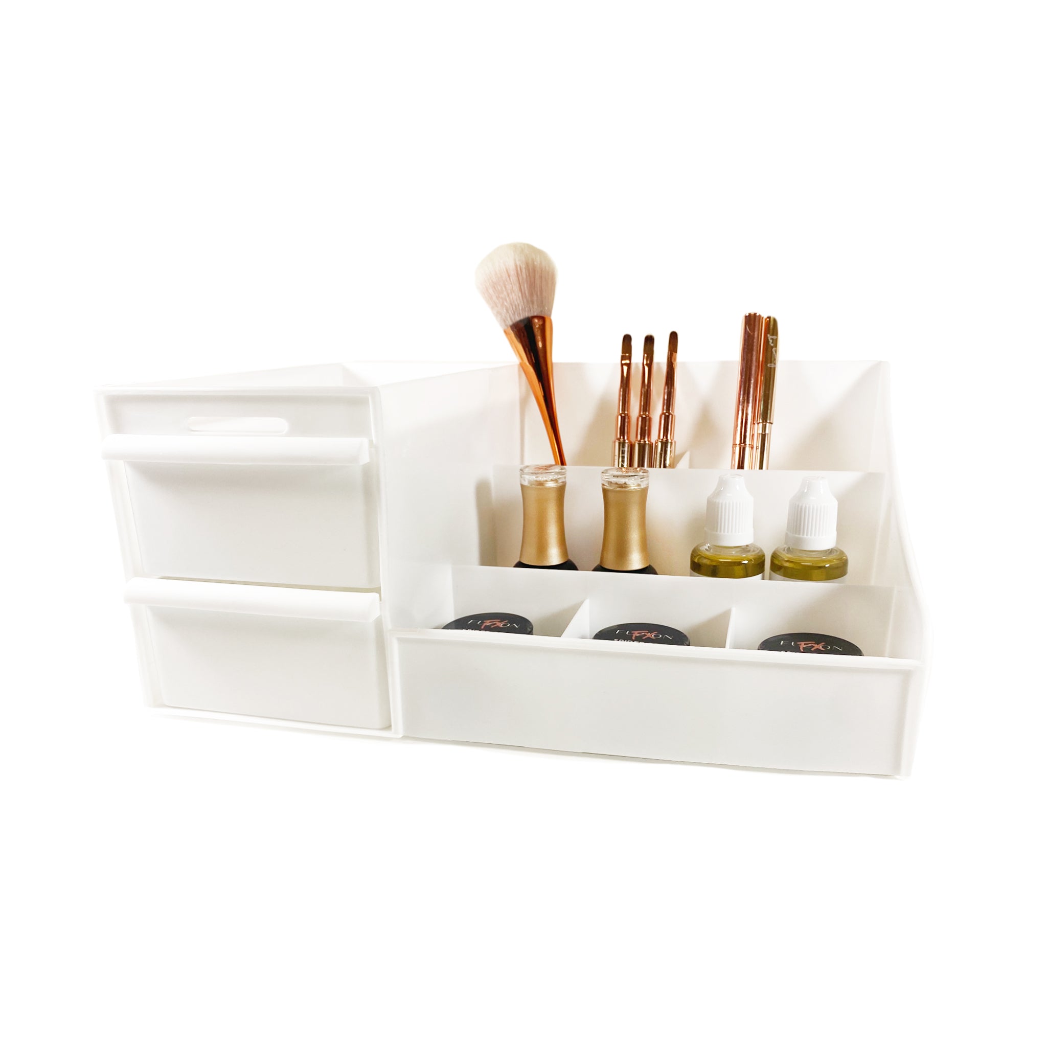 Brush Holder w Drawers | LULA BEAUTY