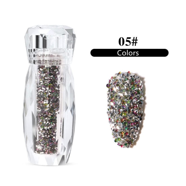 Crystal Minis ~ Assorted Colours | 3D Embellishments
