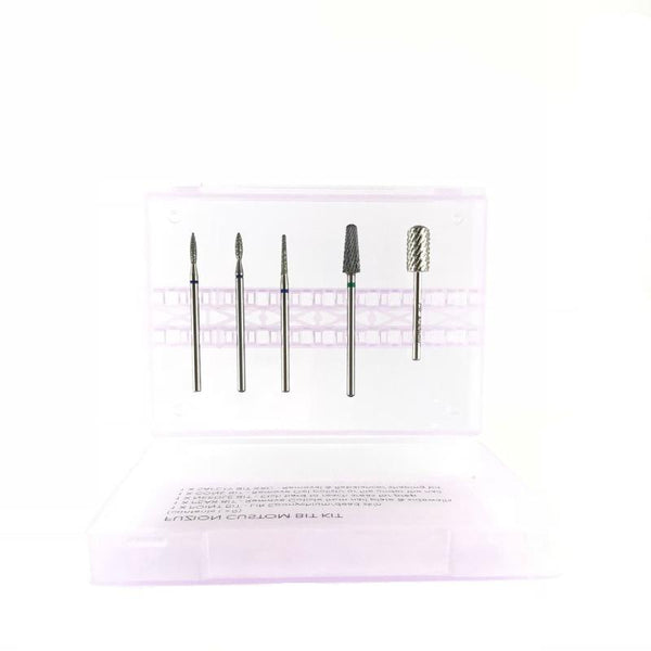 Fuzion Academy Custom Bit Kit - Includes 5 Bits and Case