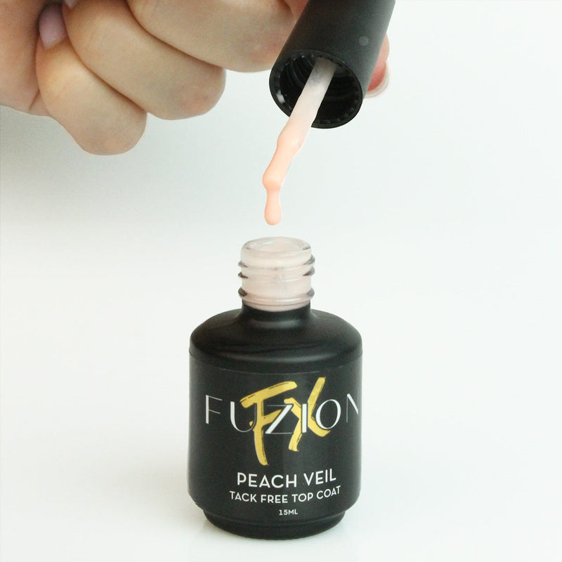 FX Veil Top Coat ~ Peach | FX by Fuzion 15ml
