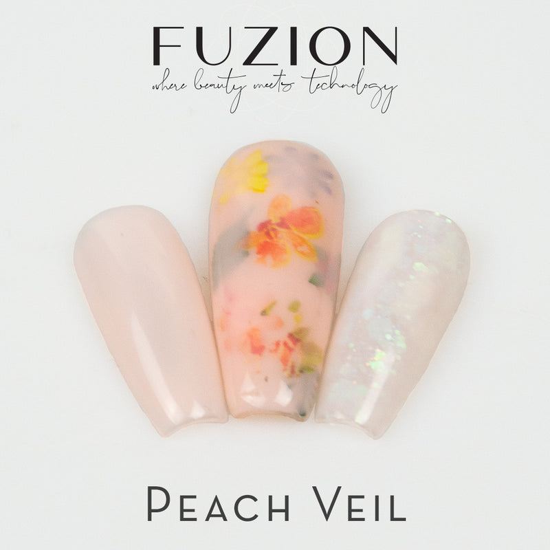 FX Veil Top Coat ~ Peach | FX by Fuzion 15ml