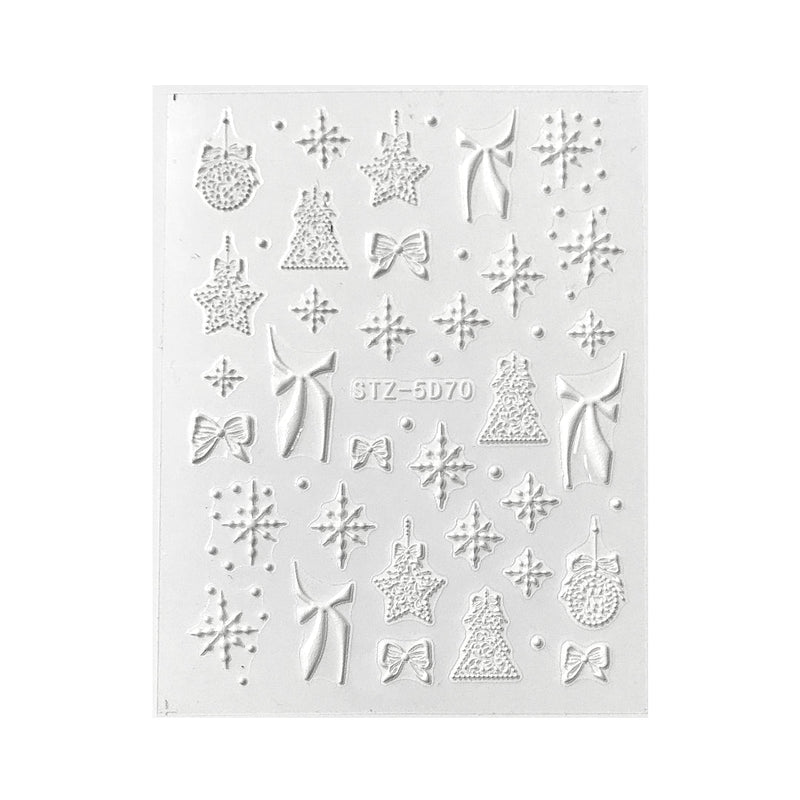 Snowflakes Snowflakes Everywhere! ~ Self Adhesive Decals | Lula Beauty
