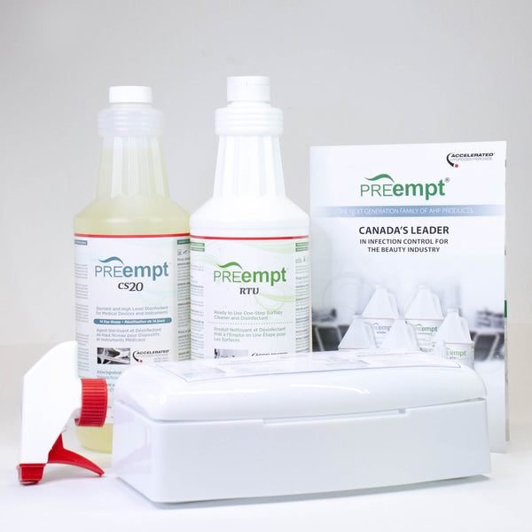 PREempt Disenfecting & Sanitizing Spa Kit