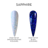 FX Shiny Flake Topcoat ~ Sapphire | FX by Fuzion