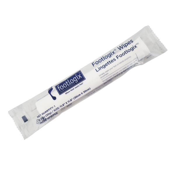 Footlogix Cleansing Wipes - Individually packaged